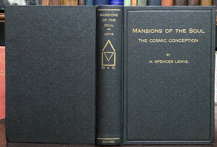 1933 MANSIONS OF THE SOUL: COSMIC CONCEPTION - ROSICRUCIAN REINCARNATION KARMA