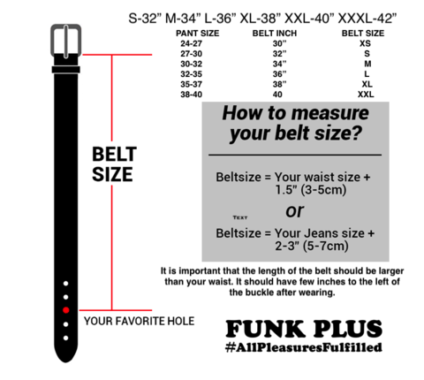 3" Ring Black Leather Belt