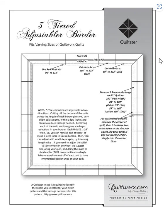 3 Tiered Adjustable Border