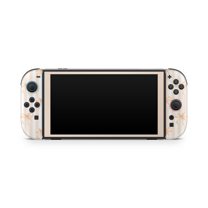 Apricot Bows Nintendo Switch 2 Decal Skin