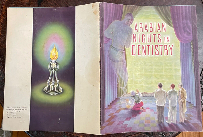 ARABIAN NIGHTS IN DENTISTRY - Nevin, 1st 1941 - COSMETIC TEETH DENTAL CATALOG