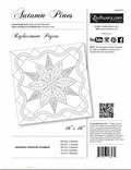 Autumn Pines Refill Papers