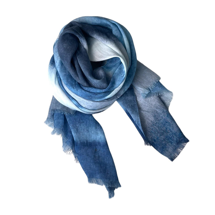 Scarves Australia Fashion Scarves Blue Scarf - Blue Cascade