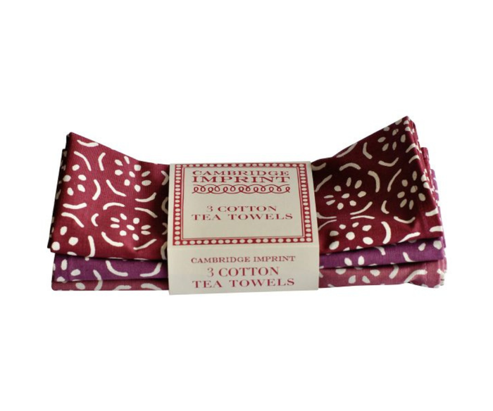 Cambridge Imprint - Tea Towel Three Pear Halves