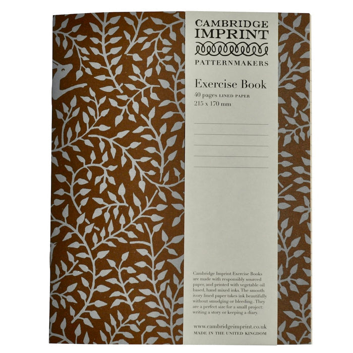 Cambridge Imprint Exercise Book / Hare Bronze Lined