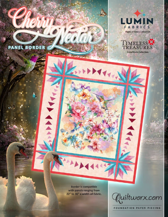 Cherry Nectar Panel Border