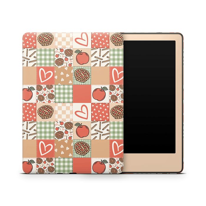 Cozy Pie Patchwork Amazon Kindle Decal Skins