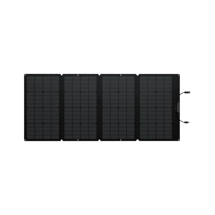 EcoFlow 160W Portable Solar Panel (Front-Upright) - Campervan HQ