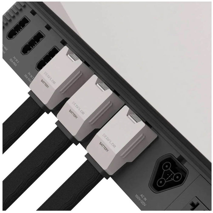 EcoFlow LFP Battery Power Cable (2m/7 feet)_Side View - Campervan HQ