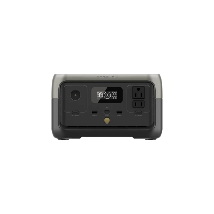 EcoFlow RIVER 2 Portable Power Station (Front) - Campervan HQ