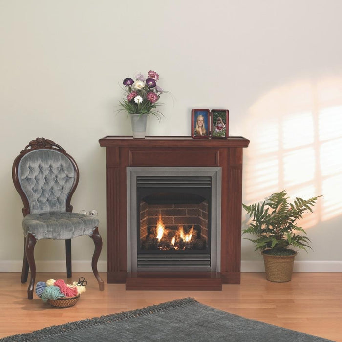 Empire Hammered Pewter Decorative Accessories for Vail 24 Premium Gas Fireplaces