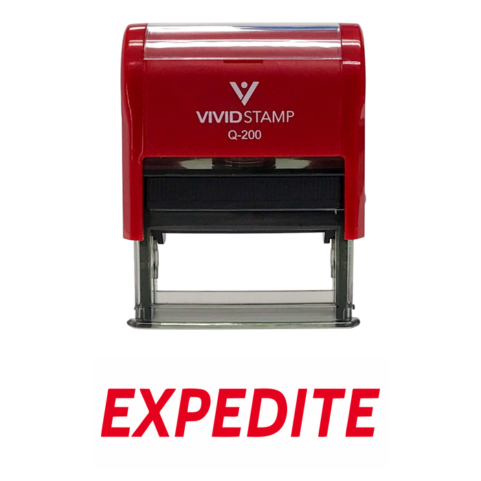 Expedite Self Inking Rubber Stamp
