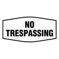 Fancy No Trespassing Sign