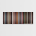 Fantastic Four color palette canvas print: thousands of thin vertical stripes of color