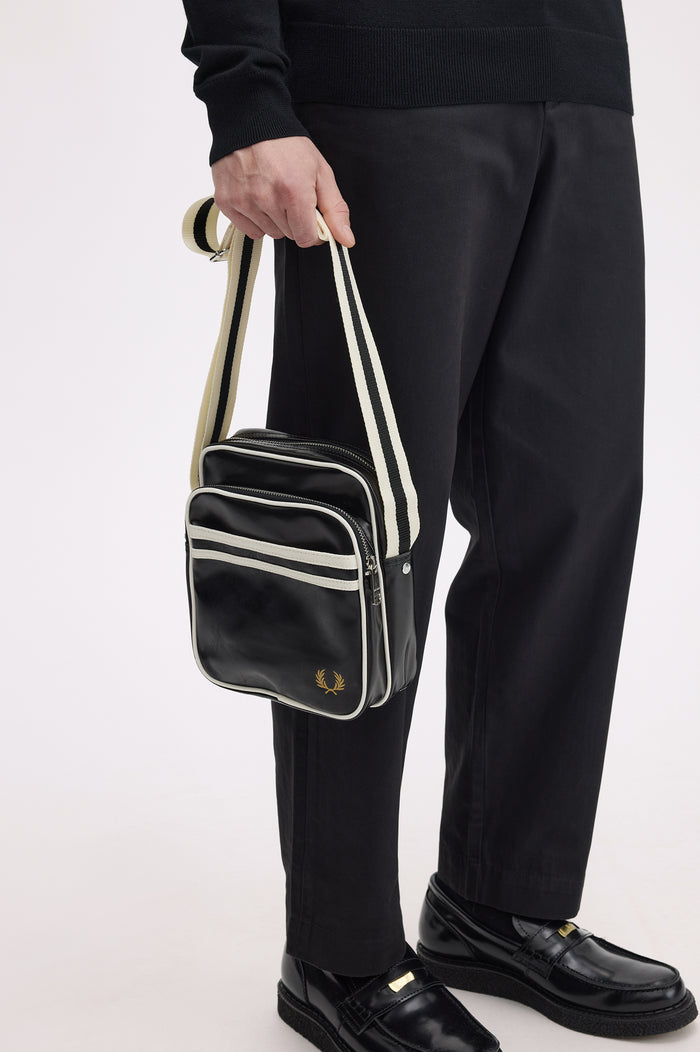 Fred Perry Classic Side Bag Black / Ecru
