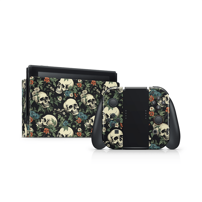 Garden of Skulls Nintendo Switch Decal Skin