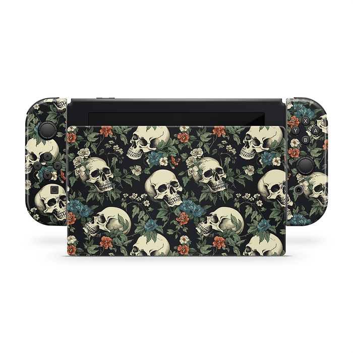 Garden of Skulls Nintendo Switch Decal Skin