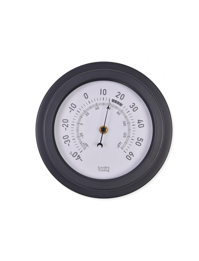 Garden Trading - Tenby Thermometer / Steel Carbon
