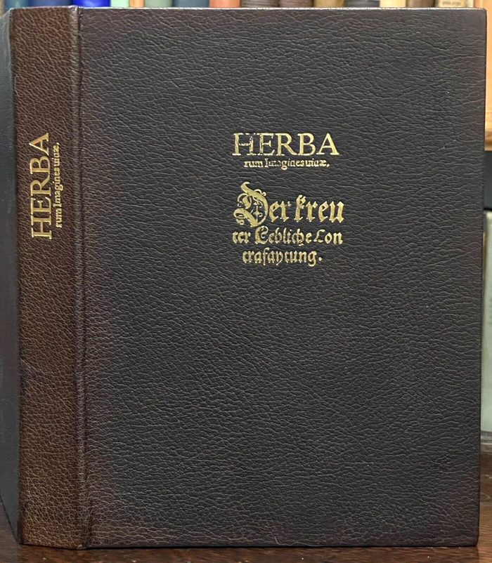HERBARUM IMAGINES VIVAE, Ltd Luxury Ed #234/300 - 1535 HERBAL MEDICINE HERBALISM