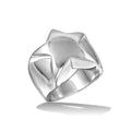 Silver 925 High Polished Star Ring - CR00721 | Silver Palace Inc.
