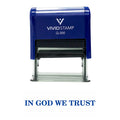In God We Trust Self Inking Rubber Stamp