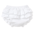 Kissy Kissy Kissy Kissy 3-6M White Ruffle Diaper Cover