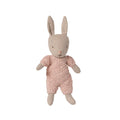 Maileg -Rabbit, Micro / Sand - Rose Knitted Suit