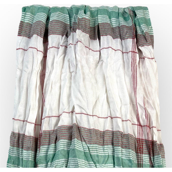 Scarves Australia Mens Scarves Mens Scarf -White Teal Green Grey Plaid - Unisex