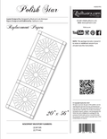 Polish Star Table Runner Refill