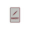 Portrait Round Bakery Sign