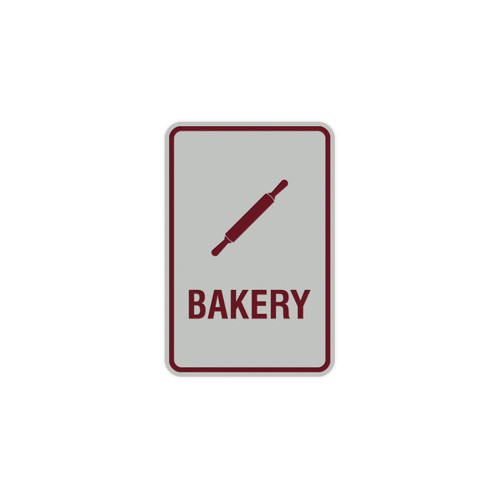 Portrait Round Bakery Sign