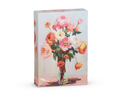Raz 6" Orange Floral Wall Art