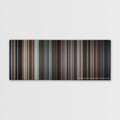 RoboCop color palette canvas print: thousands of thin vertical stripes of color