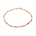 Closeout-Silver 925 Rose Gold Plated Inter Twisted Mesh and DC Round Snake Chains - ITN00054 | Silver Palace Inc.