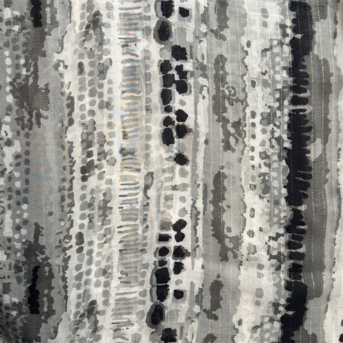 Scarves Australia Fashion Scarf Scarf - Classic Black Grey Mottled Stripe