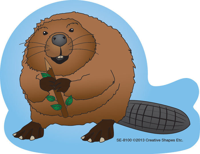 Mini Notepad - Beaver - Creative Shapes Etc.