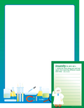 Notes & Quotes Writing Set - Insanity - Creative Shapes Etc.