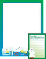 Notes & Quotes Writing Set - Insanity - Creative Shapes Etc.