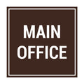 Signs ByLITA Square Main Office Sign