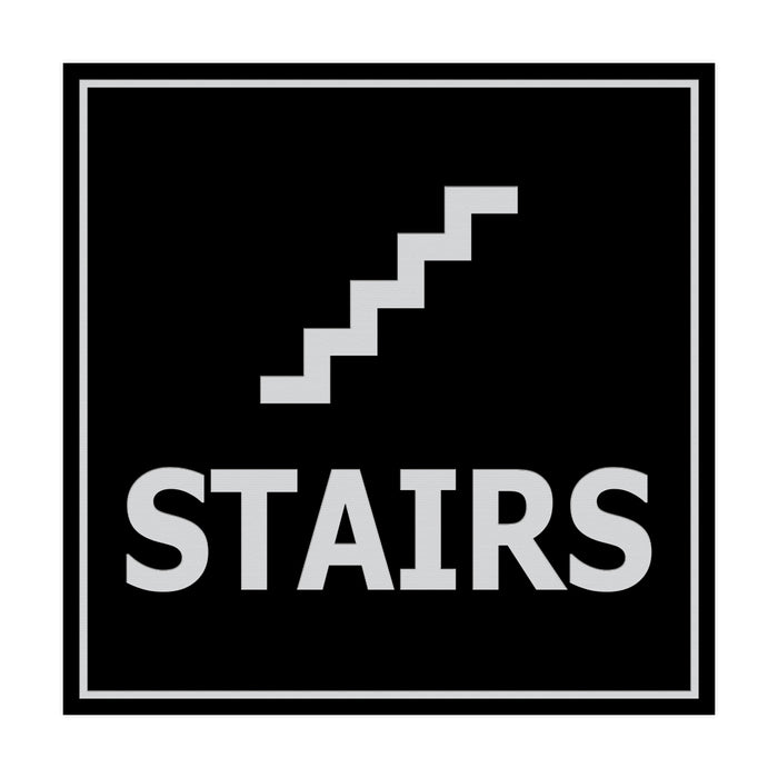 Signs ByLITA Square Stairs Sign