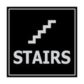 Signs ByLITA Square Stairs Sign