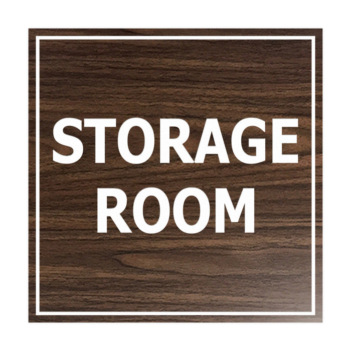 Signs ByLITA Square Storage Room Sign