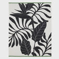 Sophie Home - Throw Blanket / Leaf Mono