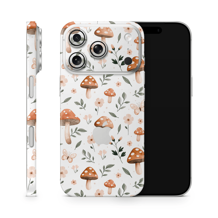 Spring Mushies Apple iPhone Decal Skins