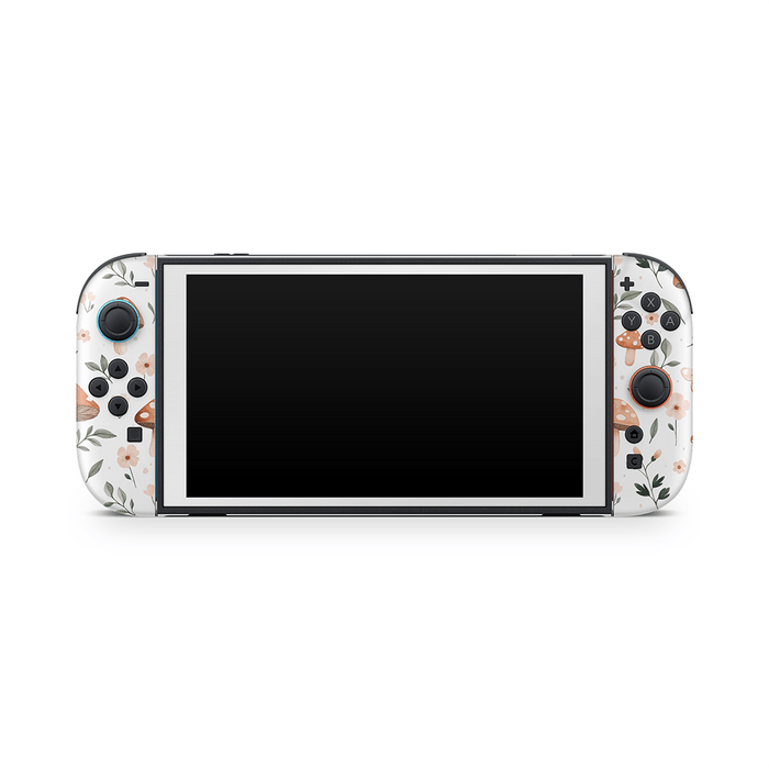 Spring Mushies Nintendo Switch 2 Decal Skin