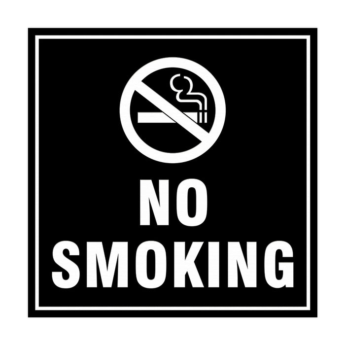 Square No Smoking Sign