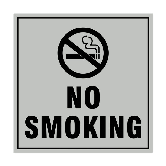Square No Smoking Sign