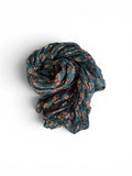 Scarves Australia Fashion Scarves Crinkle Scarf - Teal Floral