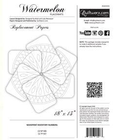 Watermelon Refill Placemats